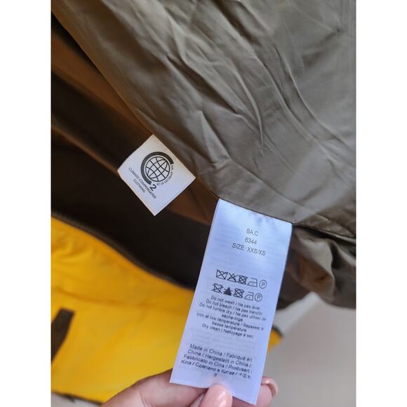 GANNI Spectra Yellow Recycle Oversized Puffer Jacket w Hood XS/S fits M -$475 - Picture 8 of 12